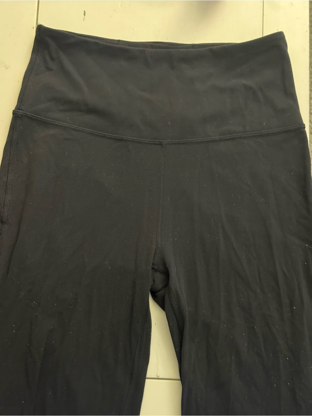 lululemon athletica High-Waist Black Leggings flares